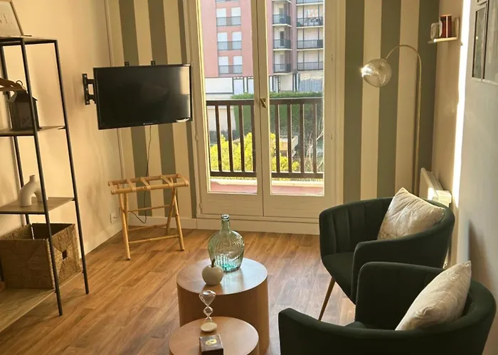 La Suite Emeraude, Studio Chic, Acces Direct Plage